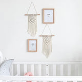 Pieza de tapiz colgante tejido a mano chic Hogar - Accesorios y Decoración Naty Shop