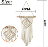 Pieza de tapiz colgante tejido a mano chic Hogar - Accesorios y Decoración Naty Shop