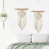 Pieza de tapiz colgante tejido a mano chic Hogar - Accesorios y Decoración Naty Shop