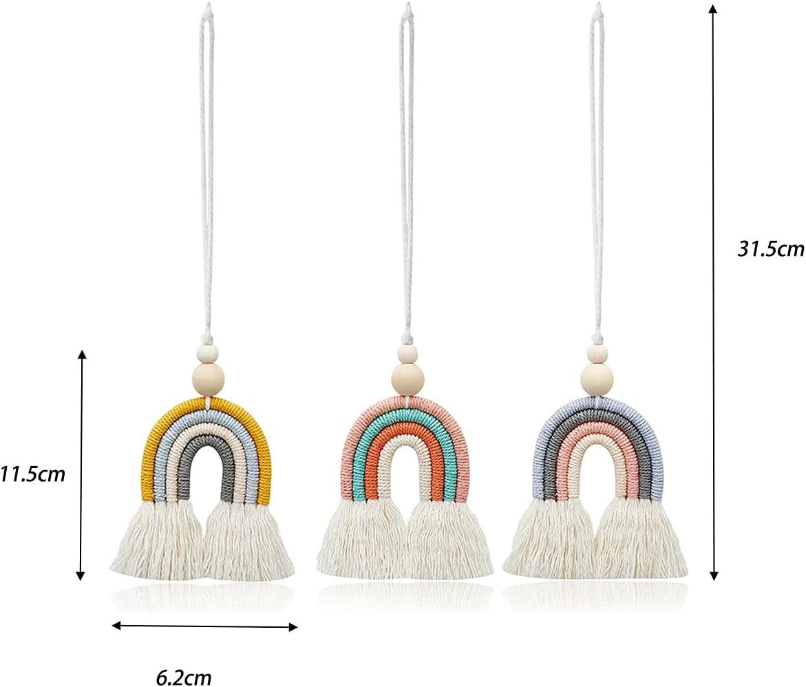 Tapiz de piezas tejidas a mano arcoiris14 habitación infantil pared arcoiris14 Casa arcoiris - Accesorios y Decoraciones Naty Shop
