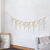 Tapiz de algodón con borlas, banderín plano tejido Hogar - Accesorios y Decoración Naty Shop