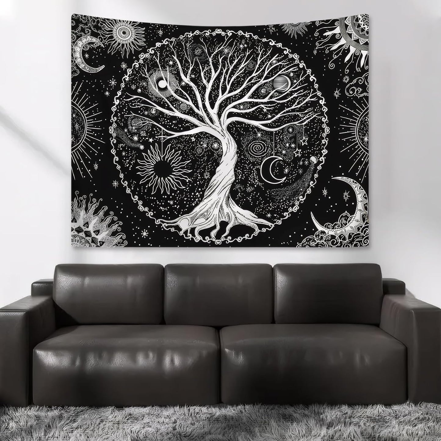 Tapiz árbol vida sol luna Casa - Accesorios y Decoraciones Naty Shop