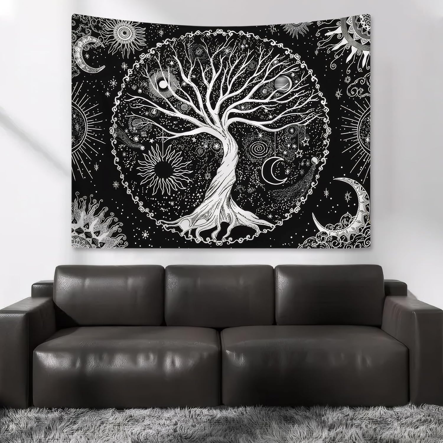 Tapiz árbol vida sol luna Casa - Accesorios y Decoraciones Naty Shop