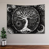 Tapiz árbol vida sol luna Casa - Accesorios y Decoraciones Naty Shop
