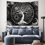 Tapiz árbol vida sol luna Casa - Accesorios y Decoraciones Naty Shop