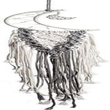 Tapiz deco atrapasueños tejido blanco decoración pared Hogar - Accesorios y Decoración Naty Shop Luna gris