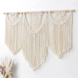 Dremisland tapiz grande deco tejido beige Hogar - Accesorios y Decoración Naty Shop Frunza