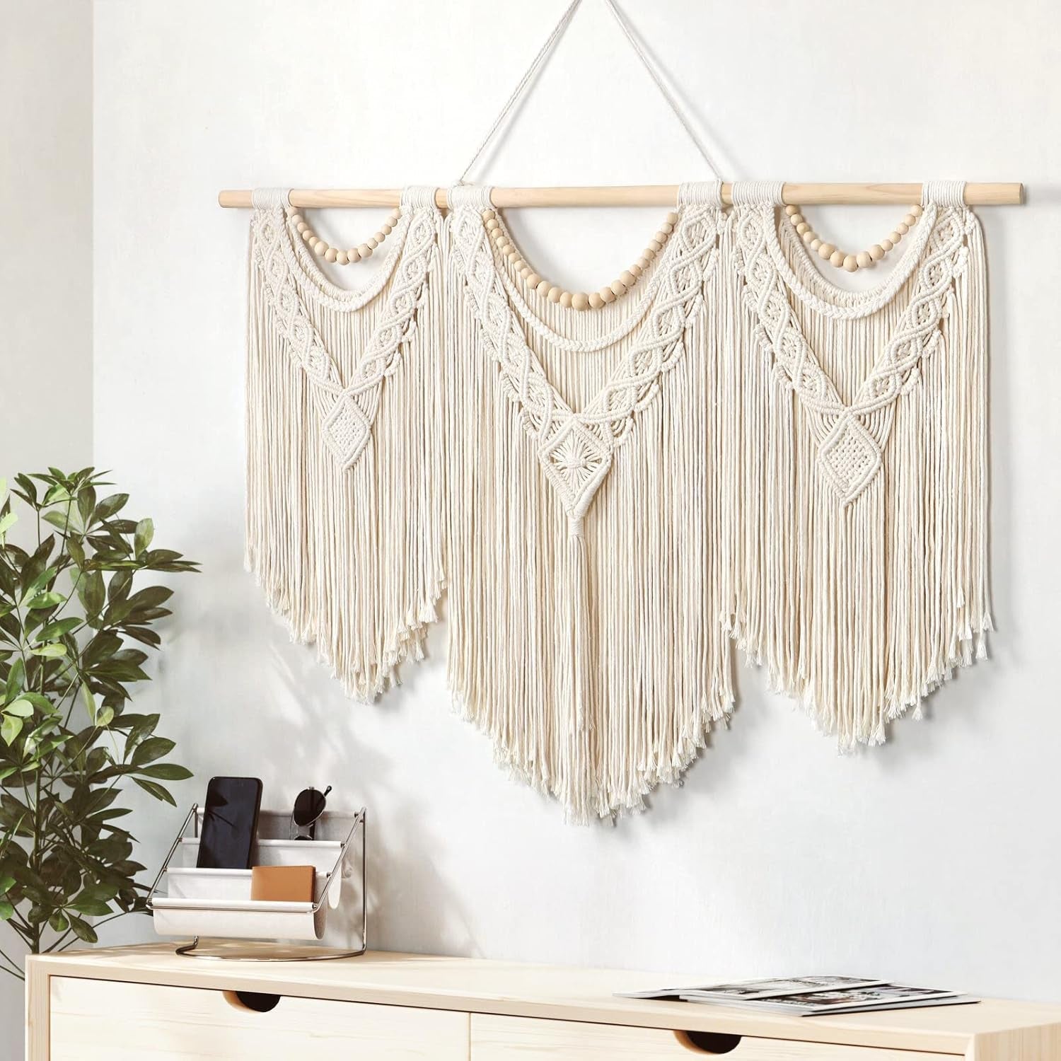 Tapiz dremisland grande deco tejido beige Casa - Accesorios y Decoraciones Naty Shop