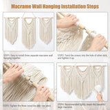 Tapiz dremisland grande deco tejido beige Casa - Accesorios y Decoraciones Naty Shop