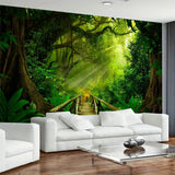 Tapiz verde bosque colgante exterior Hogar - Accesorios y Decoración Naty Shop