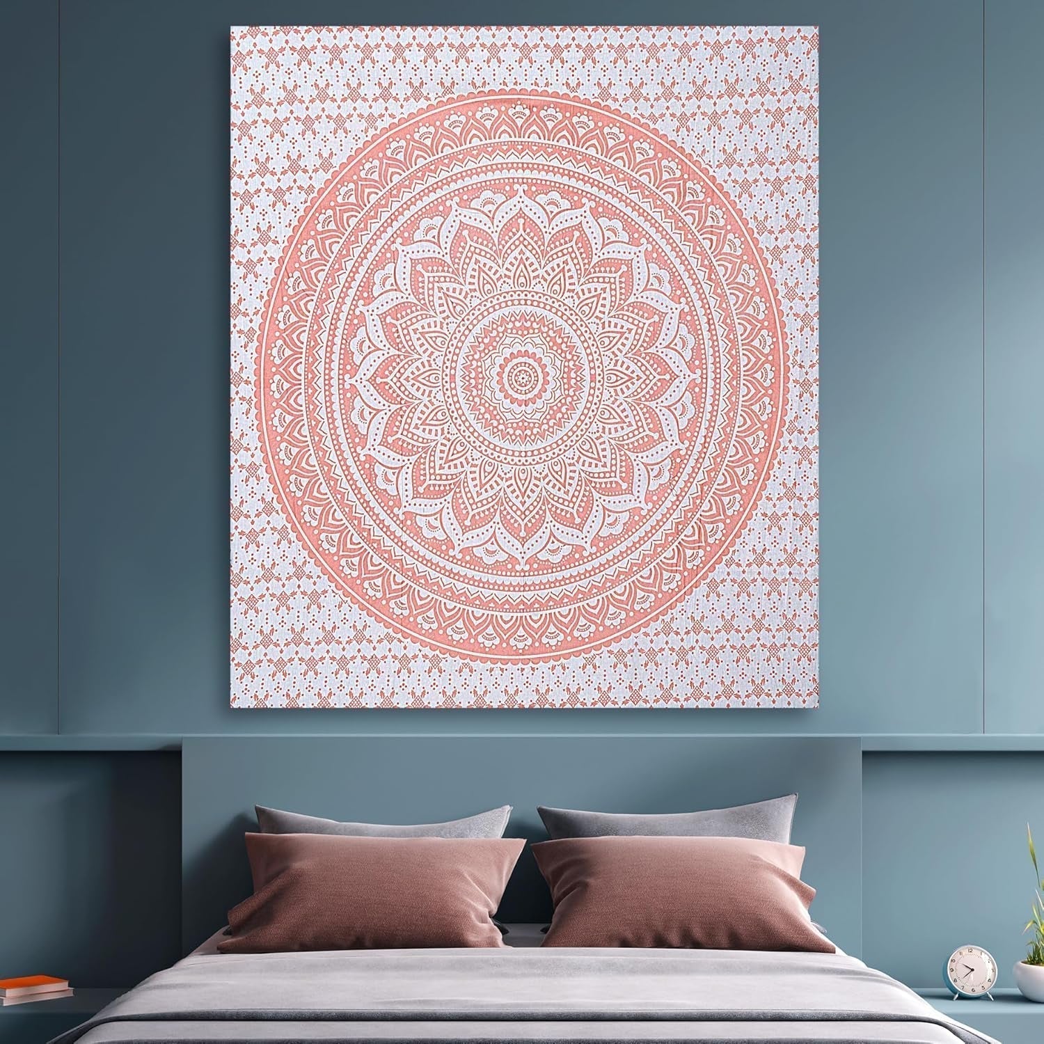 Tapiz mandala rosa finura decorativa Inicio - Accesorios y Decoración Naty Shop Default Title