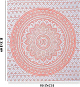 Tapiz de decoración mandala rosa finura Hogar - Accesorios y Decoración Naty Shop