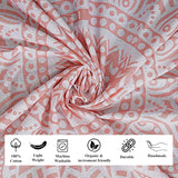 Tapiz de decoración mandala rosa finura Hogar - Accesorios y Decoración Naty Shop