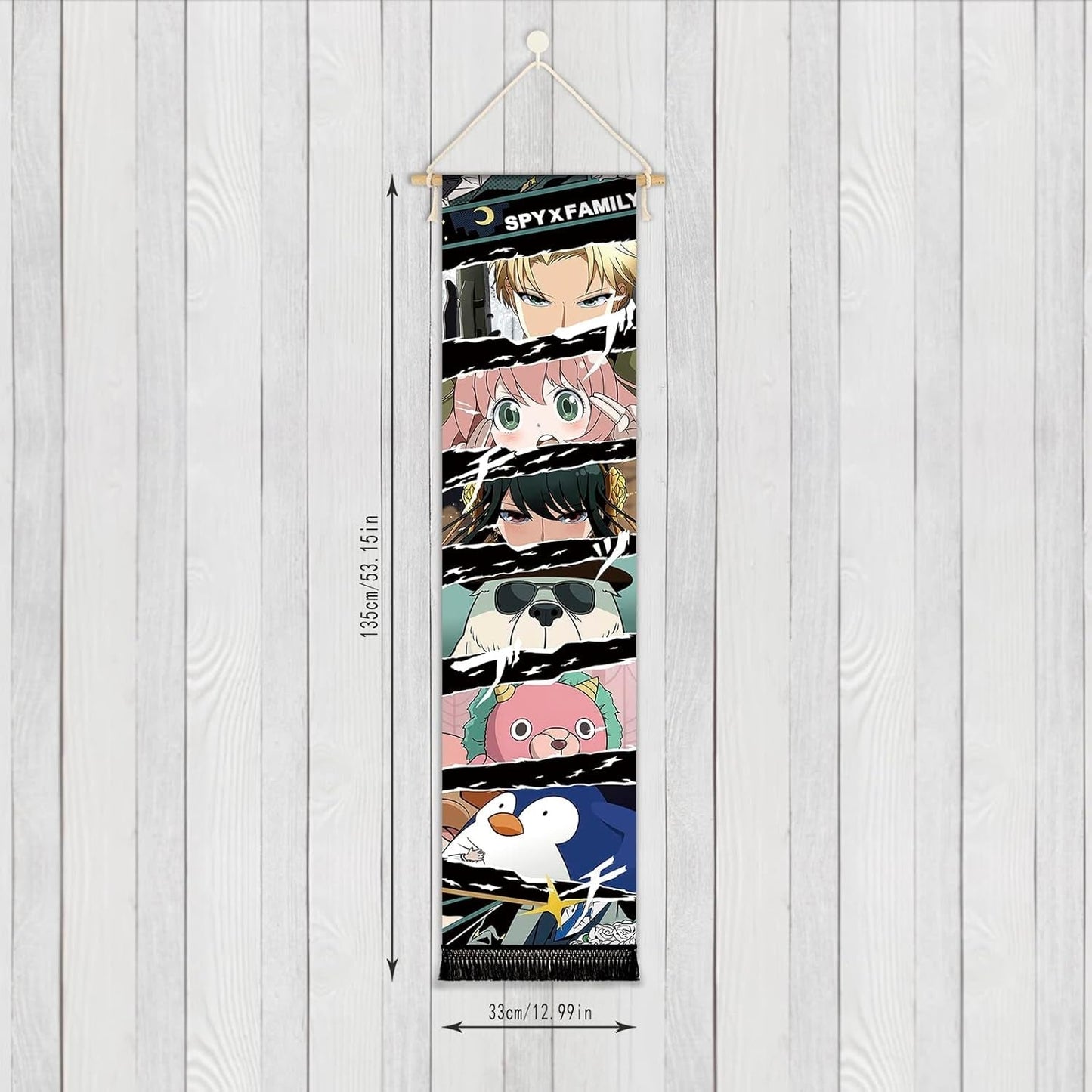 Tapiz colgante lienzo pared arte banner anime Hogar - Accesorios y Decoración Naty Shop