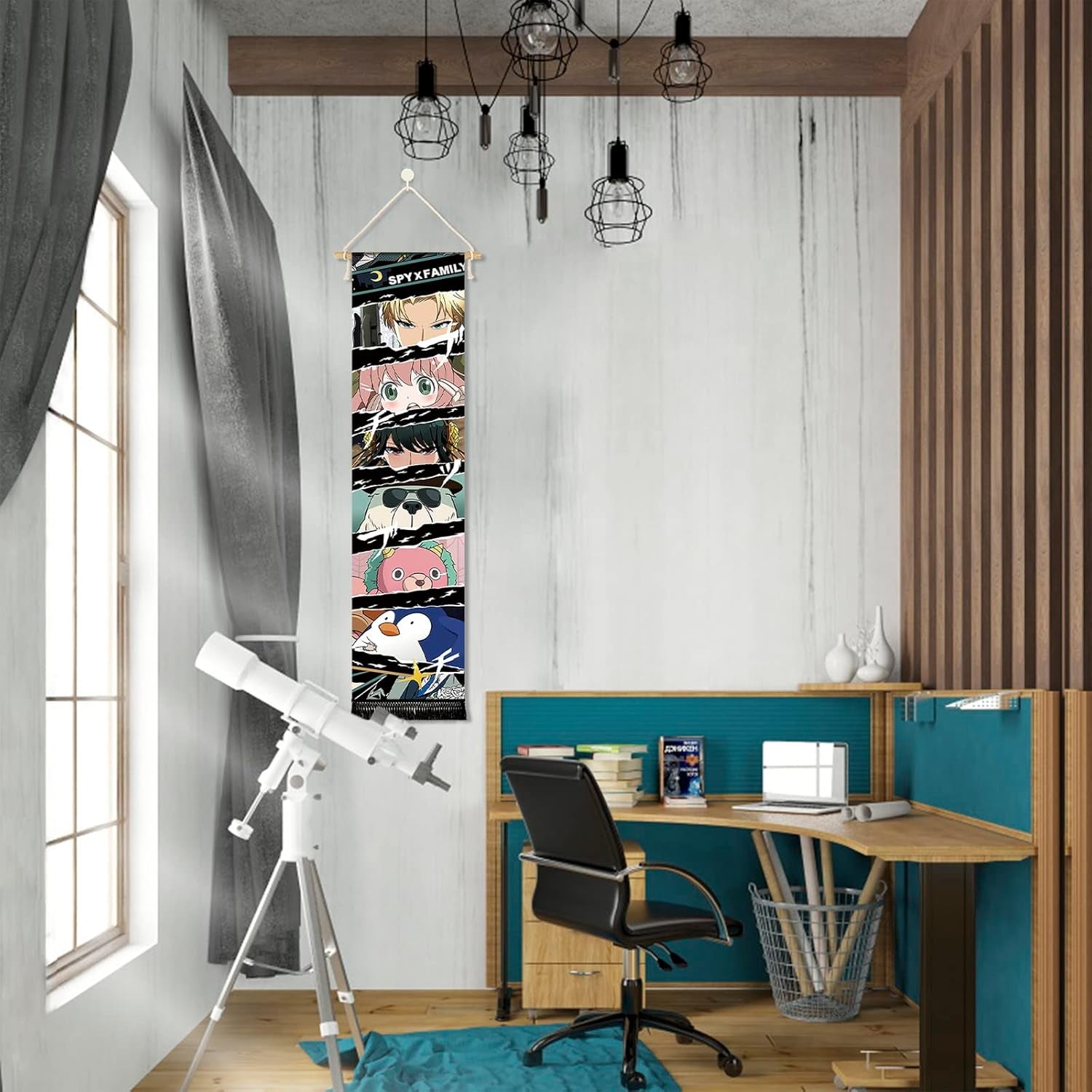 Tapiz colgante lienzo pared arte banner anime Hogar - Accesorios y Decoración Naty Shop