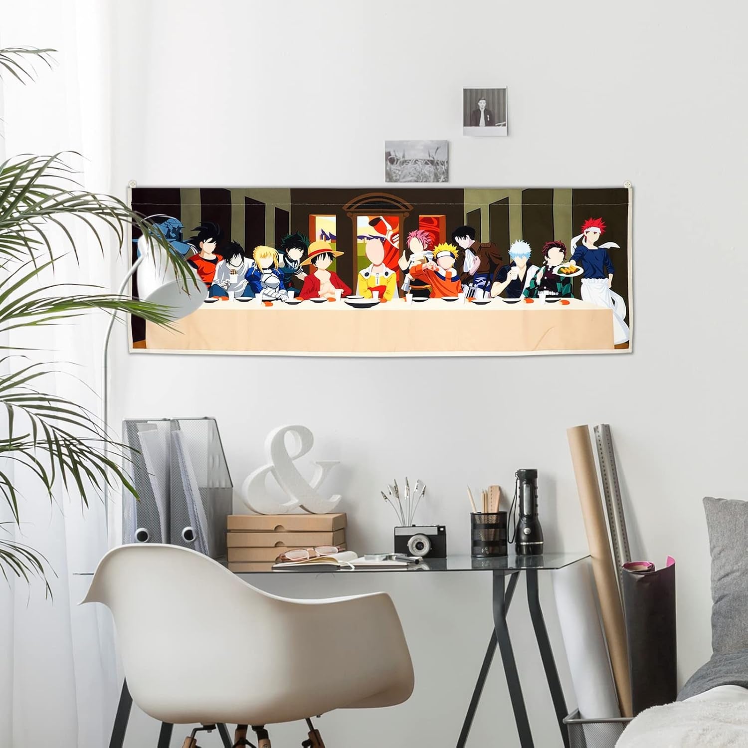 Tapiz colgante lienzo cuadro pared personajes anime Hogar - Accesorios y Decoración Naty Shop