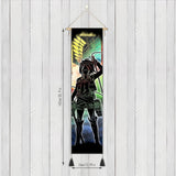 Tapiz colgante lienzo cuadro pared personajes japoneses Hogar - Accesorios y Decoración Naty Shop