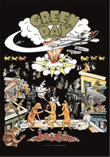 Tapiz corazón rock bandera original green day dookie Hogar - Accesorios y Decoraciones Naty Shop Default Title