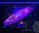 Holavida tapiz fluorescente galaxia cielo estrellado estética abstracta Hogar - Accesorios y Decoración Naty Shop