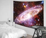 Holavida tapiz fluorescente galaxia cielo estrellado estética abstracta Hogar - Accesorios y Decoración Naty Shop