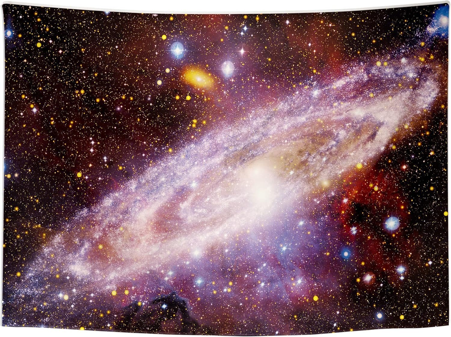 Holavida tapiz fluorescente galaxia cielo estrellado estética abstracta Hogar - Accesorios y Decoración Naty Shop