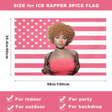 Tapiz bandera hielo especias banderas rosas Hogar - Accesorios y Decoración Naty Shop