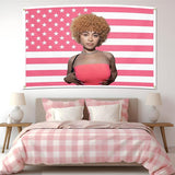 Tapiz bandera hielo especias banderas rosas Hogar - Accesorios y Decoración Naty Shop