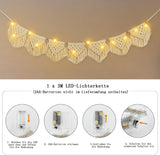 Tapiz ihonyi deco chic guirnalda flecos led Hogar - Accesorios y Decoración Naty Shop