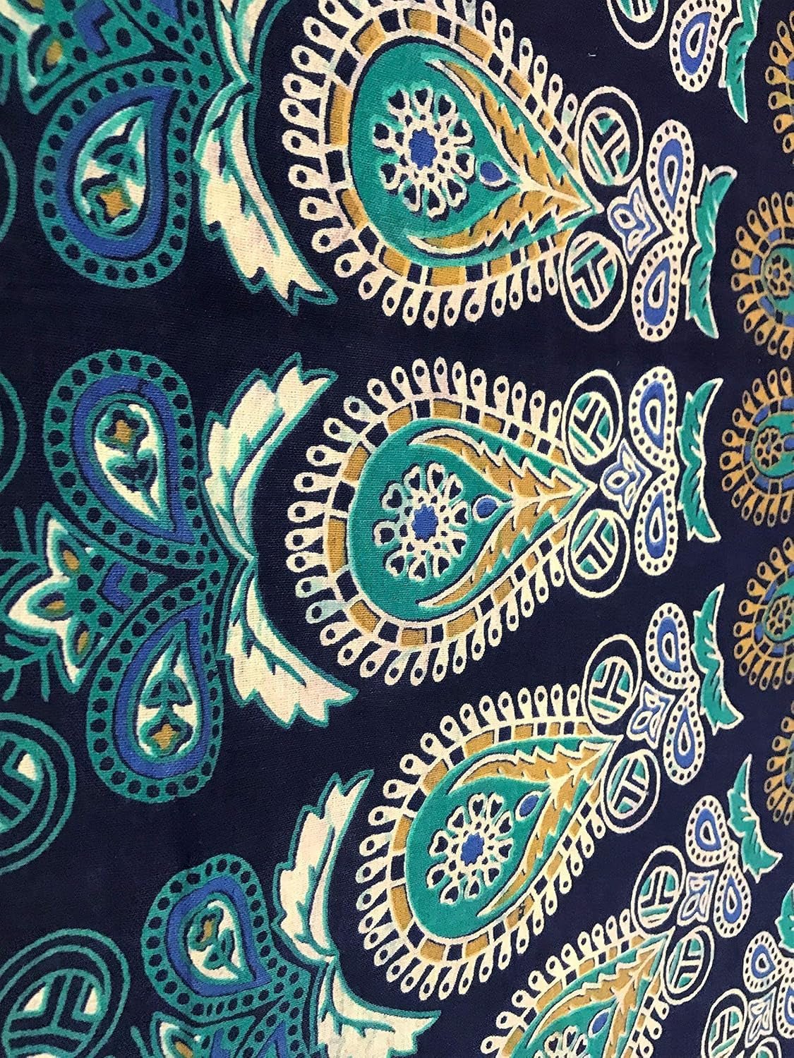Tapiz indio mandala psicodélico elefante azul turquesa Hogar - Accesorios y Decoración Naty Shop