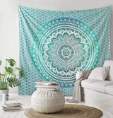 Tapiz indio mandala verde decoración estética Decoración hogar - Accesorios y Decoraciones Naty Shop Default Title