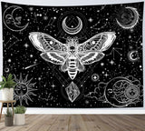 Tapiz Japonés panza flores de cerezo rojo sol pared Hogar - Accesorios y Decoración Naty Shop Multi 12 200L X 150B Cm