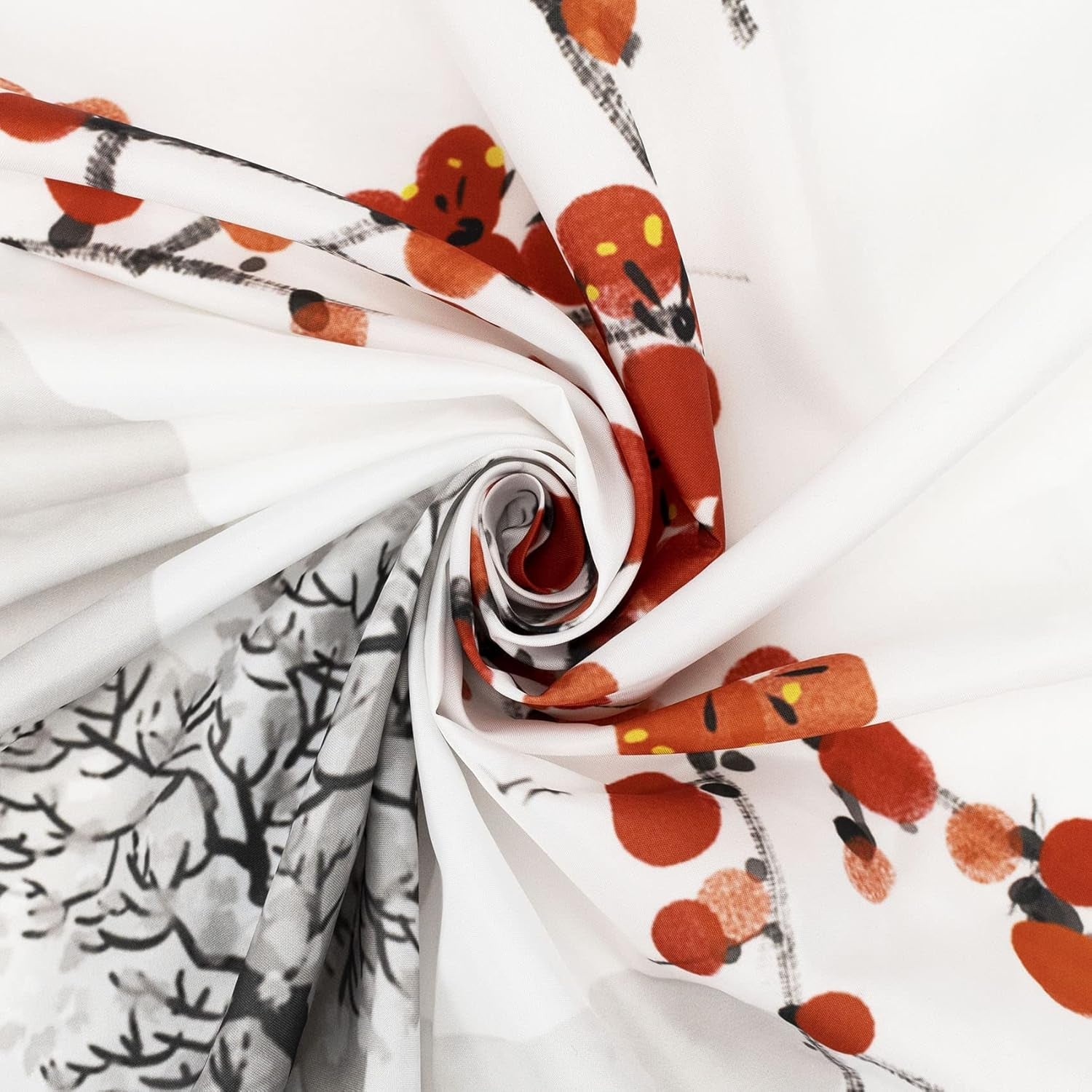 Tapiz japonés lienzo flores de cerezo rojo sol pared Hogar - Accesorios y Decoración Naty Shop