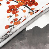 Tapiz japonés lienzo flores de cerezo rojo sol pared Hogar - Accesorios y Decoración Naty Shop