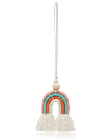 Tapiz kgduyc pieza tejida a mano arcoiris14 habitación infantil arcoiris Hogar - Accesorios y Decoraciones Naty Shop Default Title