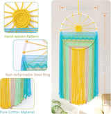 Tapiz lomohoo atrapasueños tapiz estampado sol arcoiris habitación Hogar - Accesorios y Decoración Naty Shop