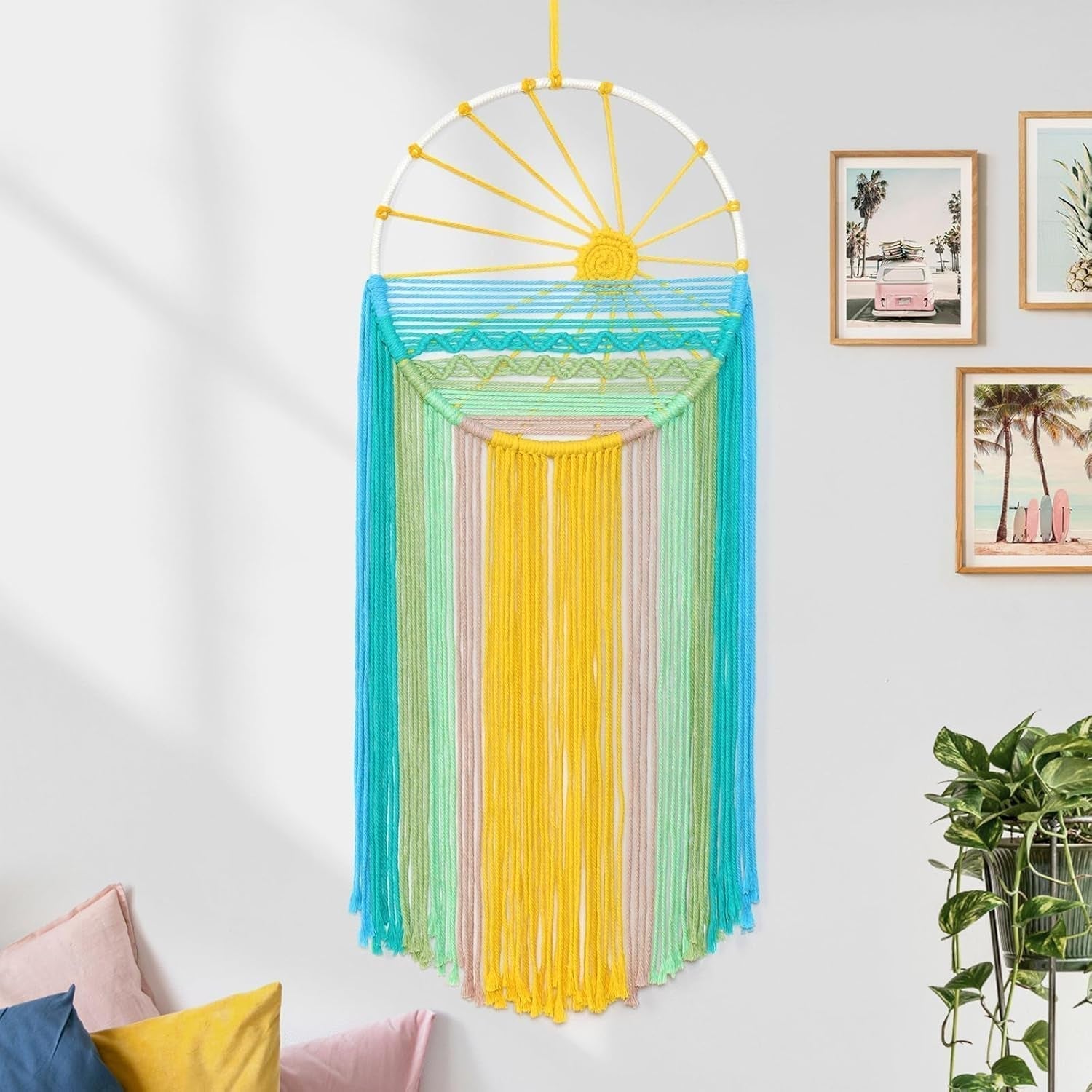 Lomohoo tapiz atrapasueños tapiz estampado sol arcoíris Hogar - Accesorios y Decoración Naty Shop Sunset