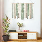 Tapiz lomohoo grande deco verde estético tejido Hogar - Accesorios y Decoración Naty Shop