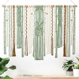 Tapiz lomohoo grande deco verde estético tejido Hogar - Accesorios y Decoraciones Naty Shop Default Title