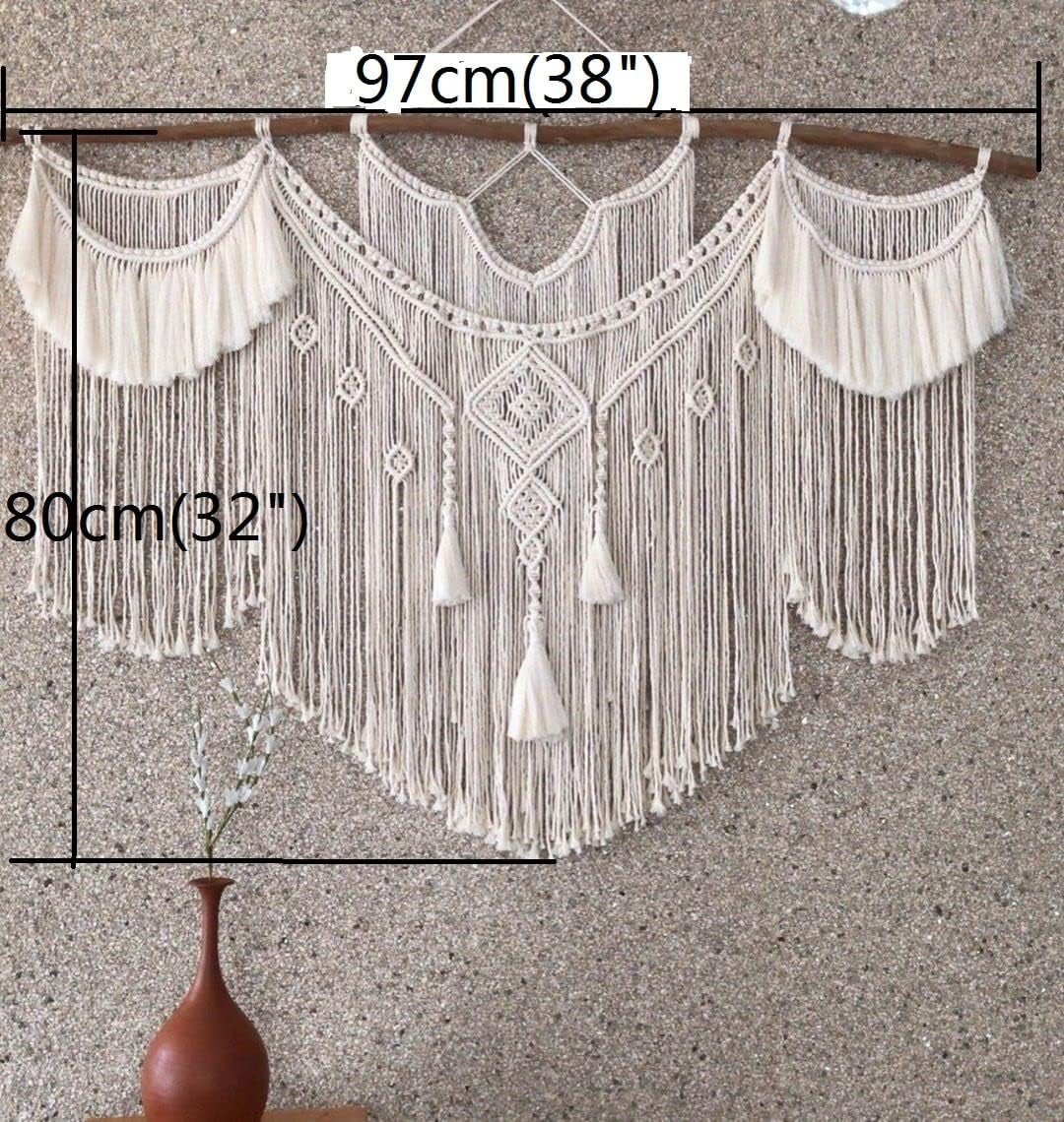 Gran tapiz bohemio sobre la cabecera de la cama arte Casa - Accesorios y Decoraciones Naty Shop