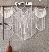 Gran tapiz bohemio sobre la cabecera de la cama arte Casa - Accesorios y Decoraciones Naty Shop