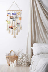 Tapiz mkouo foto deco chic tejido en casa Hogar - Accesorios y Decoración Naty Shop