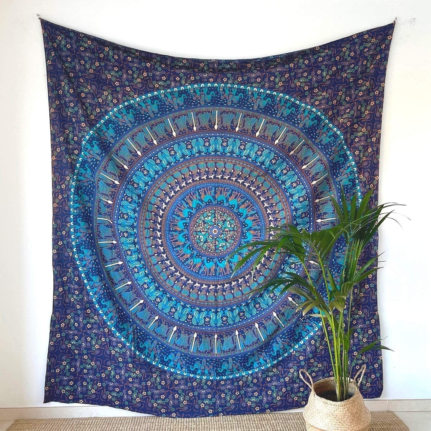 Tapiz momomus mandala algodón de colores diseños orientales Hogar - Accesorios y Decoración Naty Shop