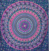 Tapiz momomus mandala algodón de colores diseños orientales Hogar - Accesorios y Decoración Naty Shop Violeta A 210L X 230B Cm