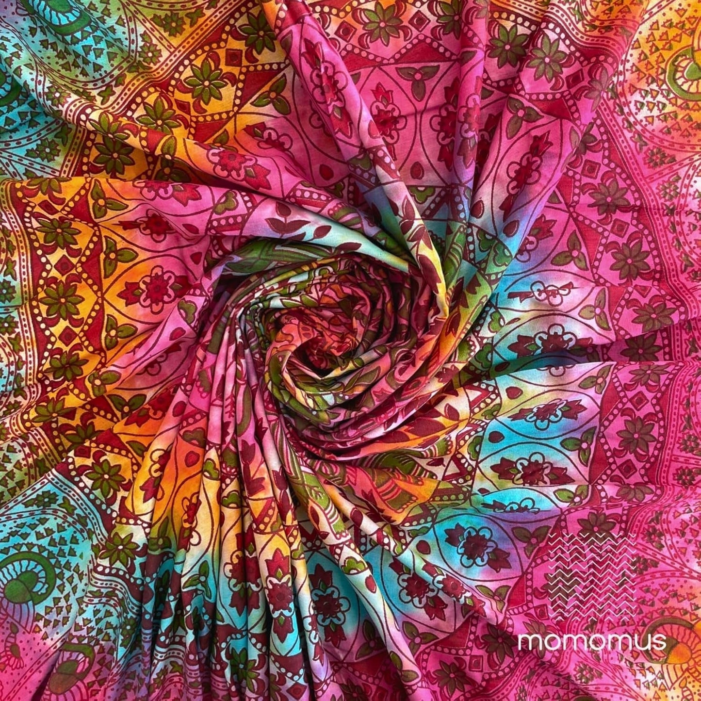 Tapiz momomus mandala hippie o psicodélico xxl Hogar - Accesorios y Decoración Naty Shop