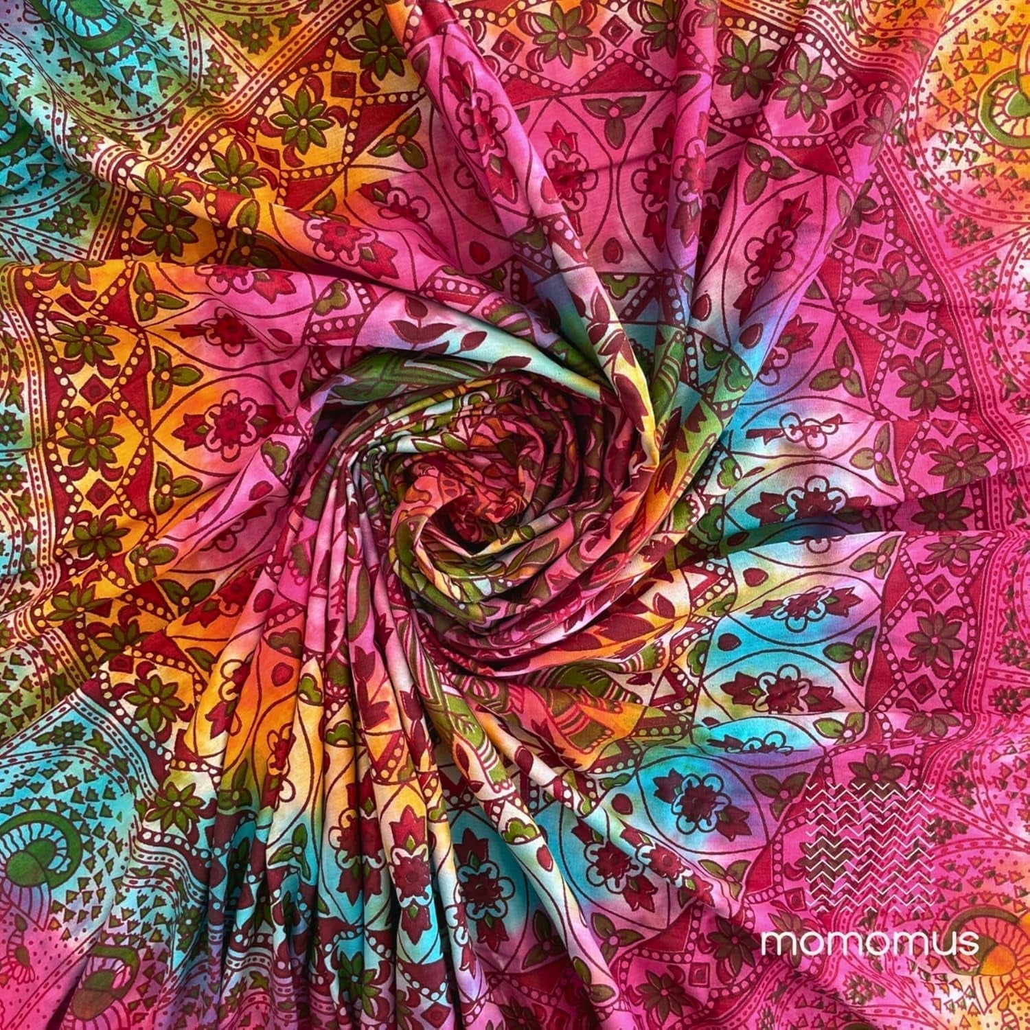 Tapiz momomus mandala hippie o psicodélico xxl Hogar - Accesorios y Decoración Naty Shop