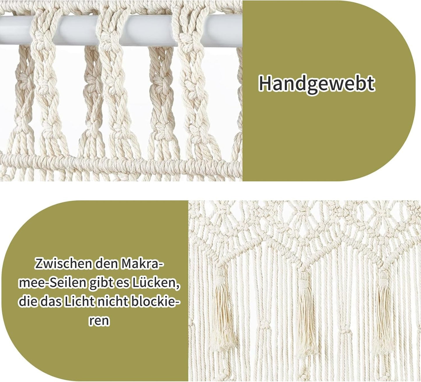 Tapiz, cortina para puerta, tapiz tejido, separador de ambientes, Hogar - Accesorios y Decoración Naty Shop
