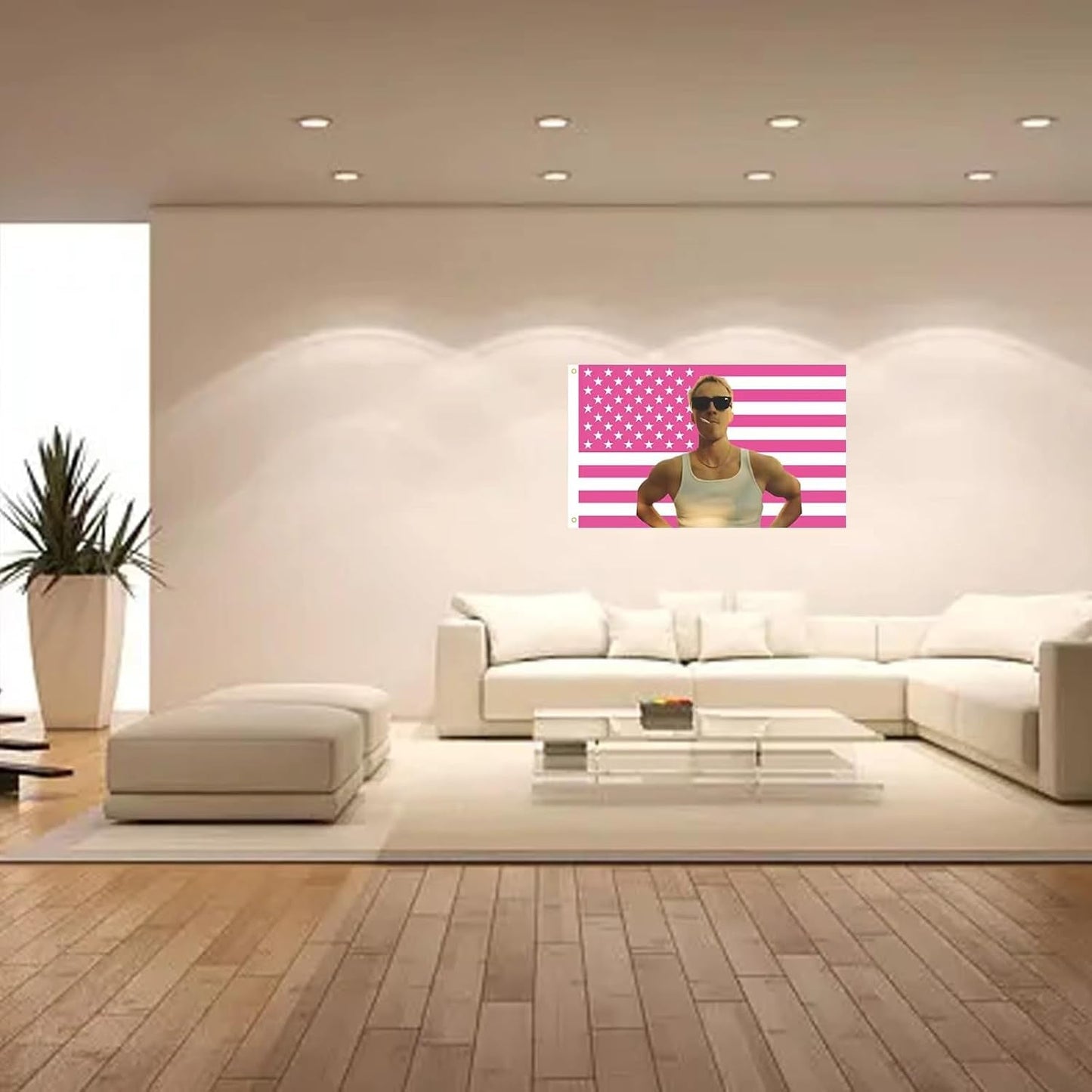 Tapiz estantes Cameron bandera americana interior exterior Hogar - Accesorios y Decoración Naty Shop