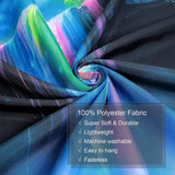 Tapiz tapiz planetario cascada fantasía luz negra Hogar - Accesorios y Decoración Naty Shop