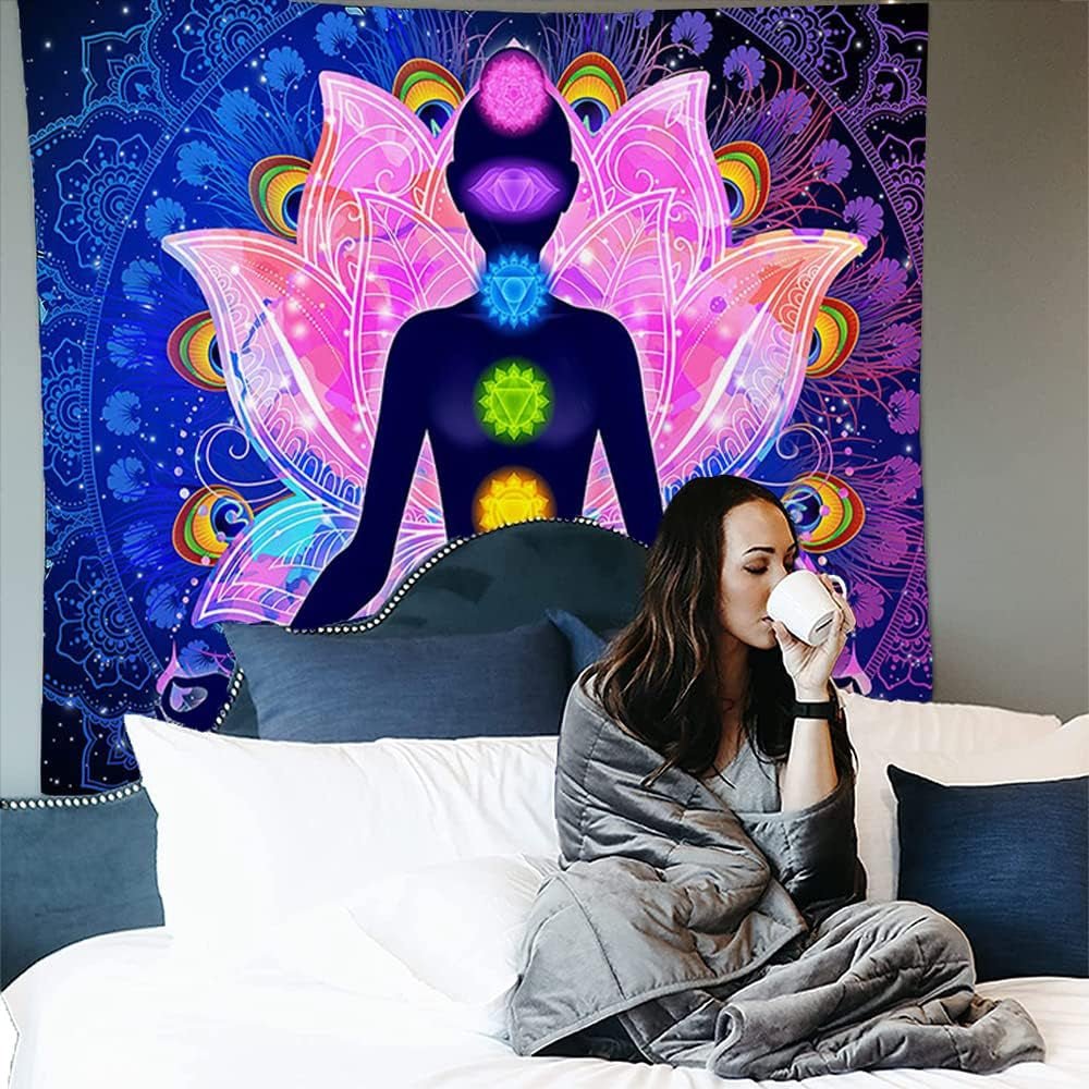 Tapiz mandala místico colorido Hogar - Accesorios y Decoración Naty Shop