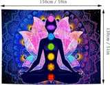 Tapiz mandala místico colorido Hogar - Accesorios y Decoración Naty Shop